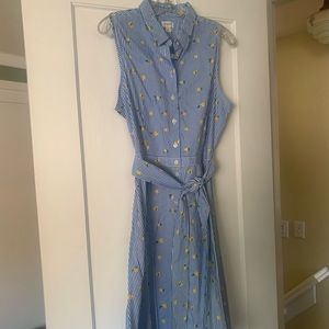 J, Crew shirt dress size 12